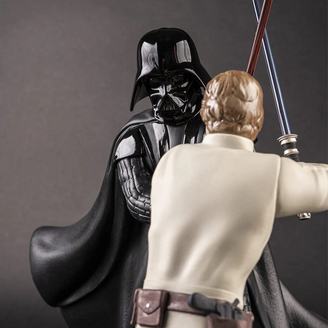 Lladró Star Wars Collection: Bespin Battle Sculpture Figurine Limited Edition sparkle-castle