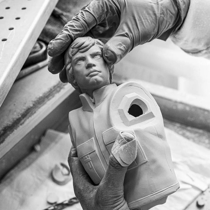 Lladró Star Wars Collection: Bespin Battle Sculpture Figurine Limited Edition sparkle-castle