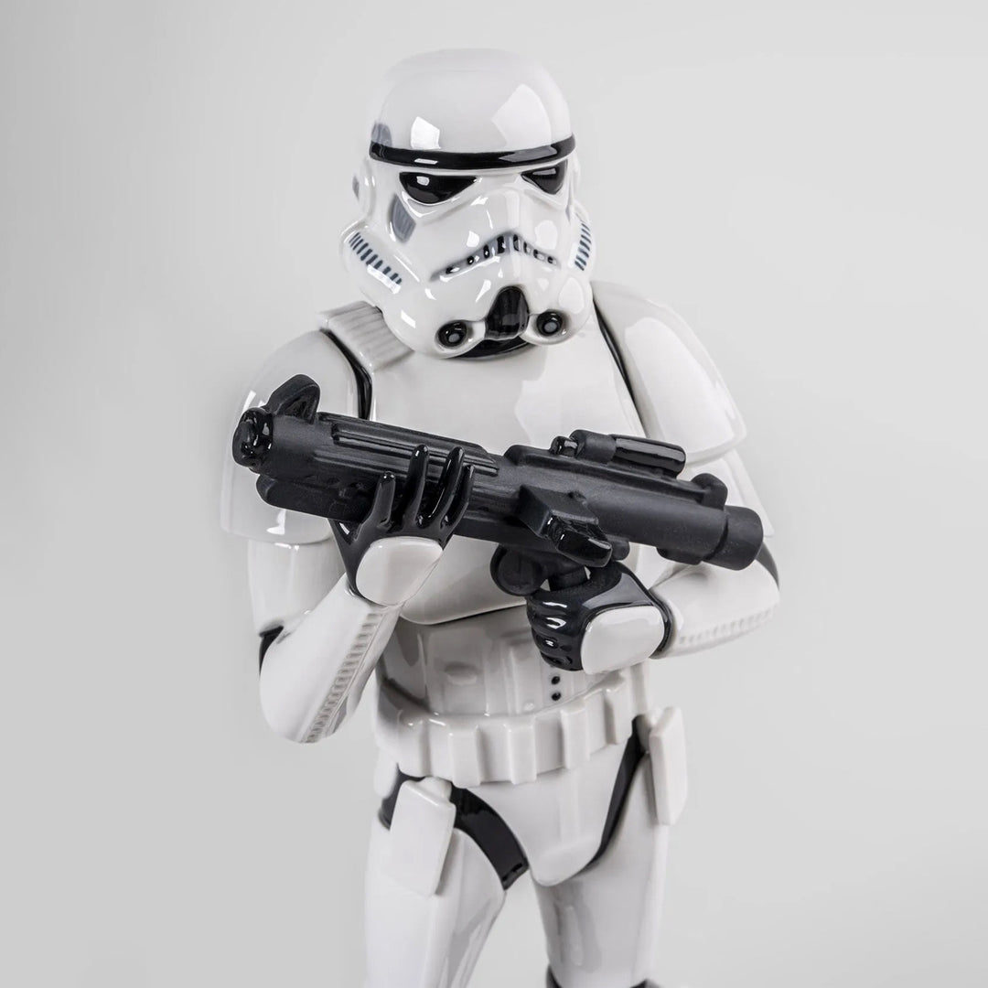 Lladró Star Wars Collection: Stormtrooper Version II Sculpture Limited Edition sparkle-castle