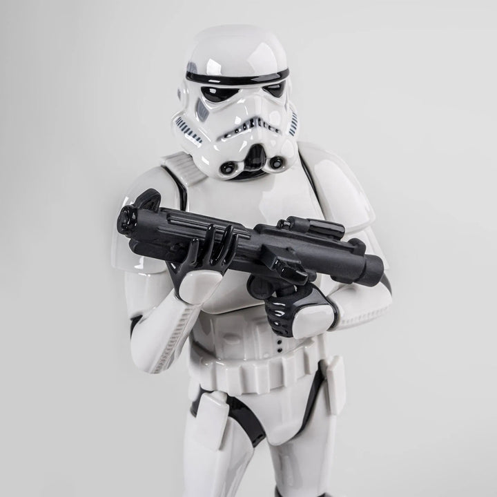 Lladró Star Wars Collection: Stormtrooper Version II Sculpture Limited Edition sparkle-castle