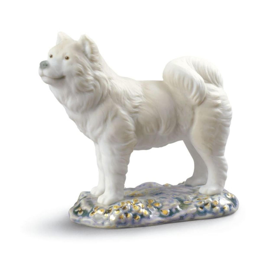 Lladró Family Pets Collection: The Dog Miniature Figurine sparkle-castle