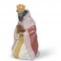 Lladró Holiday Collection: Nativity Gaspar Wise Men Figurine sparkle-castle