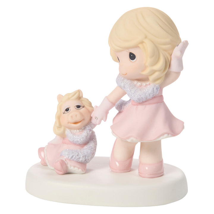 Precious Moments Disney Showcase: The Muppets Girl with Miss Piggy Figurine