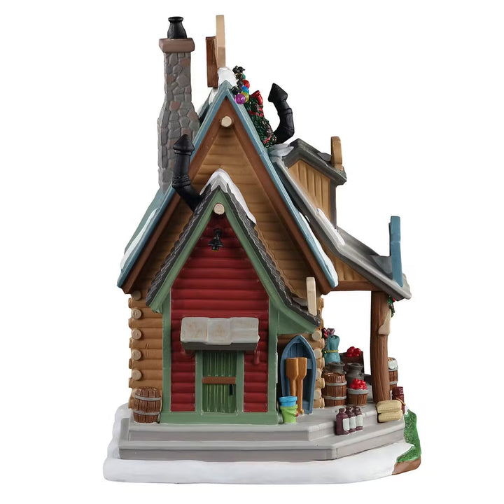 Lemax Vail Village: The Lakeside Market & Tackle Shop sparkle-castle