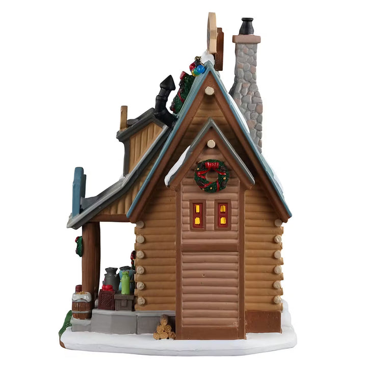 Lemax Vail Village: The Lakeside Market & Tackle Shop sparkle-castle