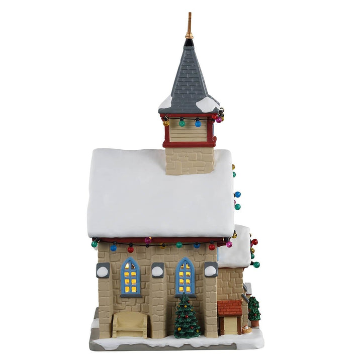 Lemax Vail Village: St. Bernard Chapel sparkle-castle