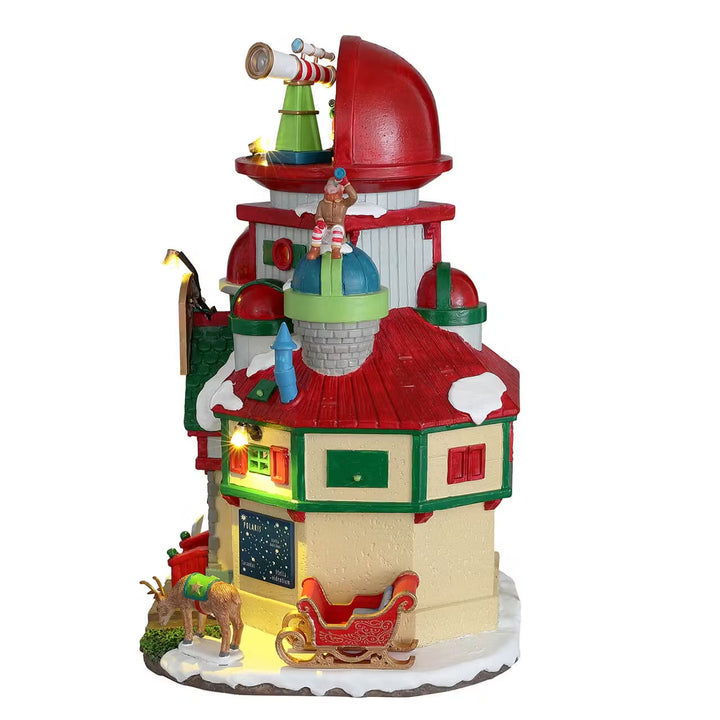 Lemax Santa's Wonderland Village: Santa's Stratospheric Observatory sparkle-castle