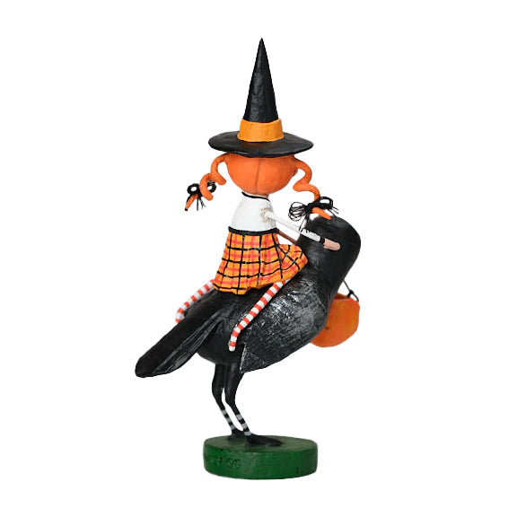 Lori Mitchell Halloween Collection: Raven's Flight Figurine sparkle-castle