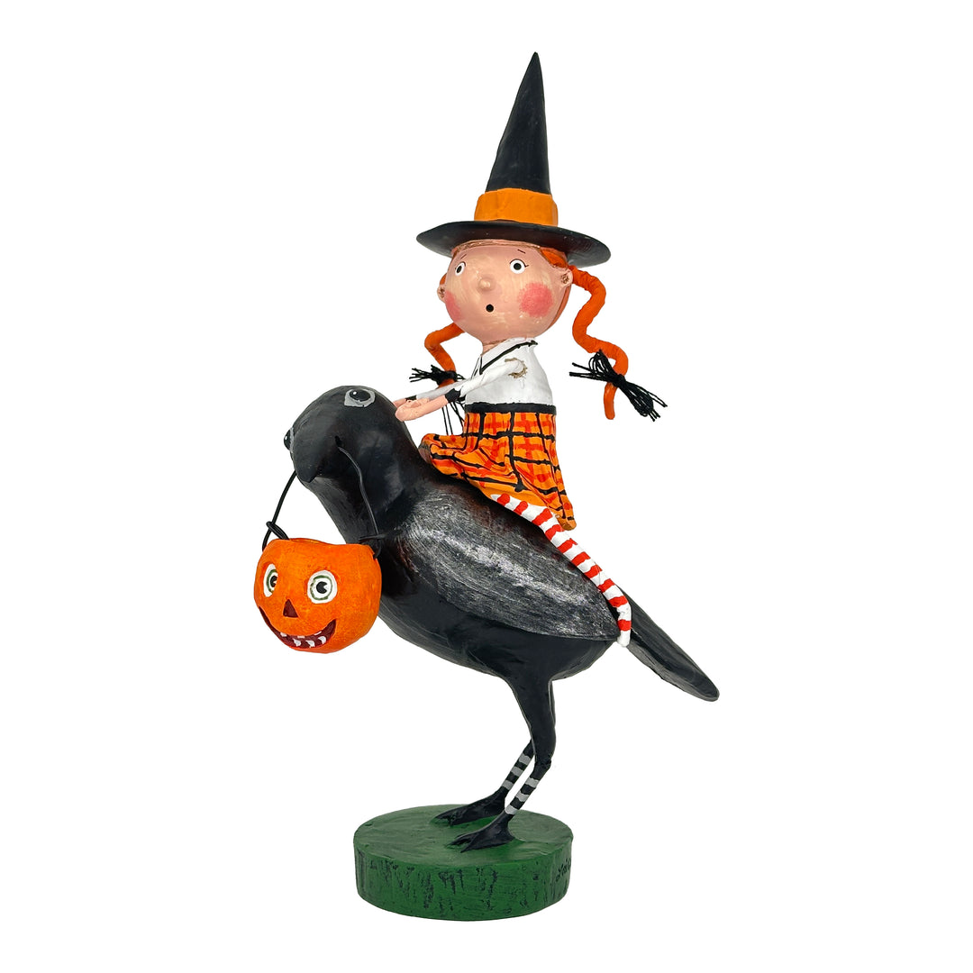 Lori Mitchell Halloween Collection: Raven's Flight Figurine sparkle-castle