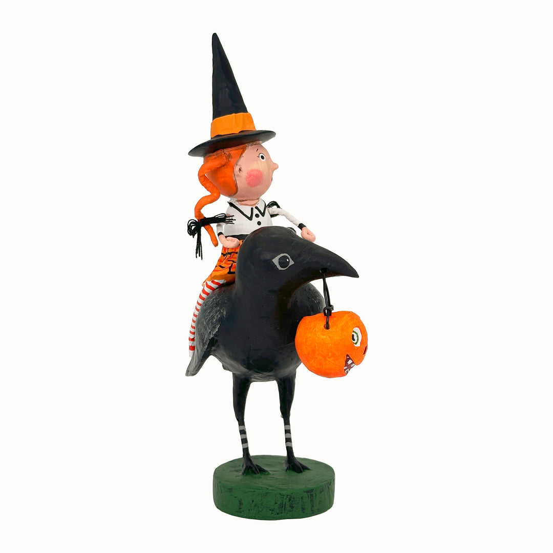 Lori Mitchell Halloween Collection: Raven's Flight Figurine sparkle-castle