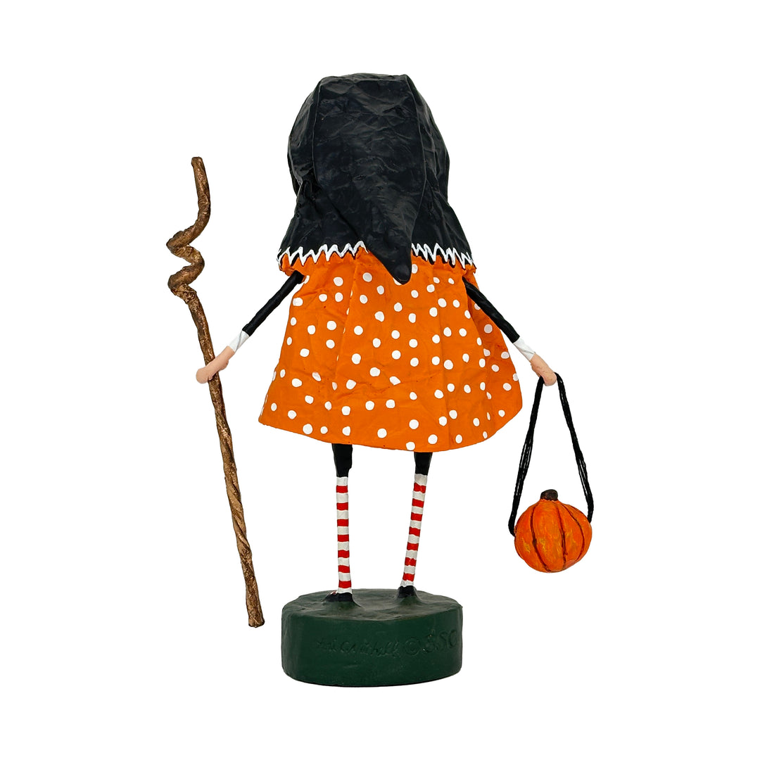 Lori Mitchell Halloween Collection: Baba Yaga Figurine sparkle-castle