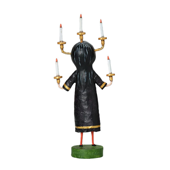 Lori Mitchell Halloween Collection: Candle Maker Figurine sparkle-castle