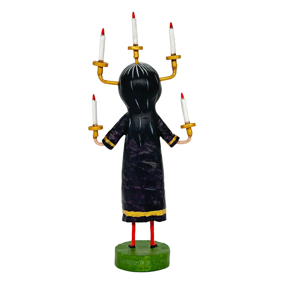 Lori Mitchell Halloween Collection: Candle Maker Figurine sparkle-castle