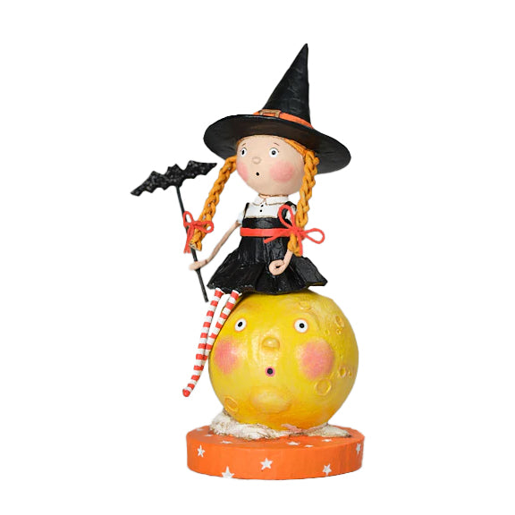 Lori Mitchell Halloween Collection: Mischief on the Moon Figurine sparkle-castle