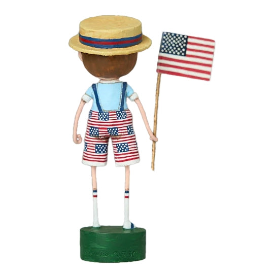 Lori Mitchell American Pride Collection: Sammie's Stars & Stripes Figurine