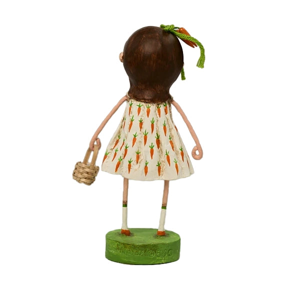 Lori Mitchell Swing into Spring Collection: Chrissy Carrot Figurine sparkle-castle