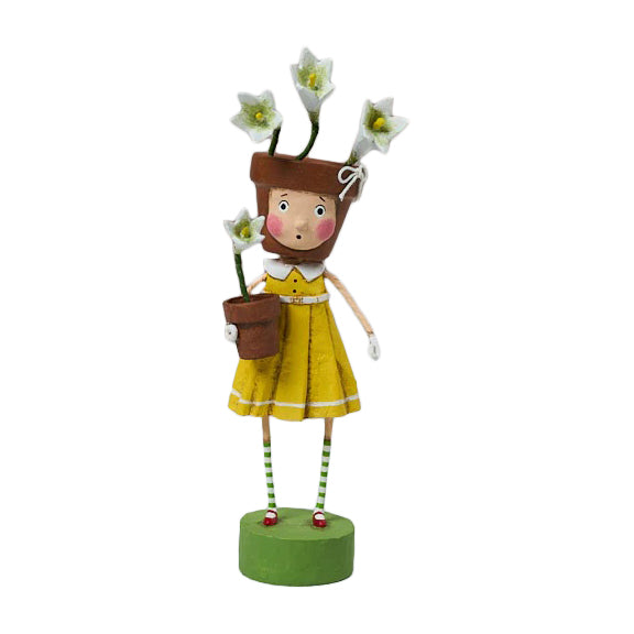 Lori Mitchell Swing into Spring Collection: Pot Head Figurine sparkle-castle