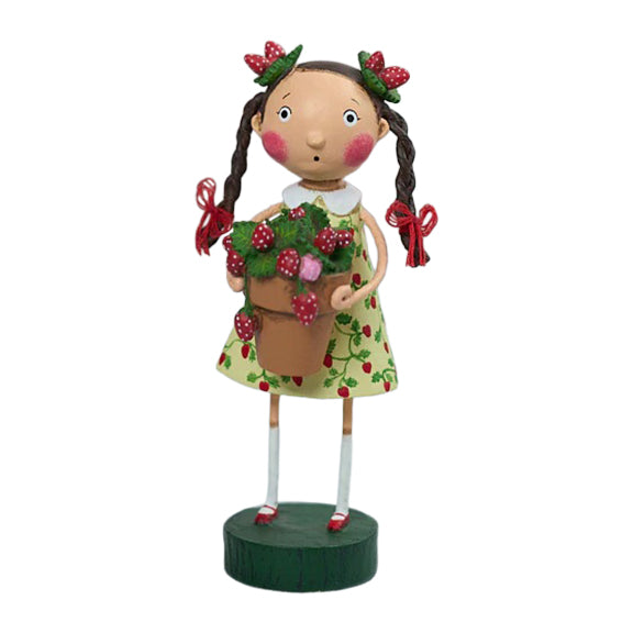 Lori Mitchell Summer Fun Collection: Strawberry Fields Figurine