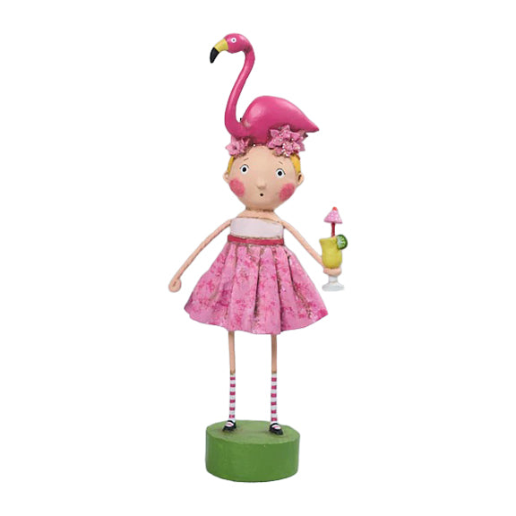 Lori Mitchell Summer Fun Collection: Fia Flamingo Figurine