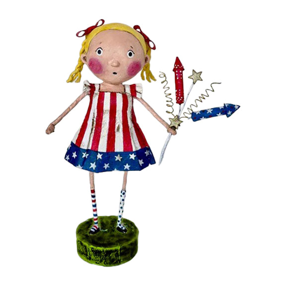 Lori Mitchell American Pride Collection: Susie Sparkle Figurine