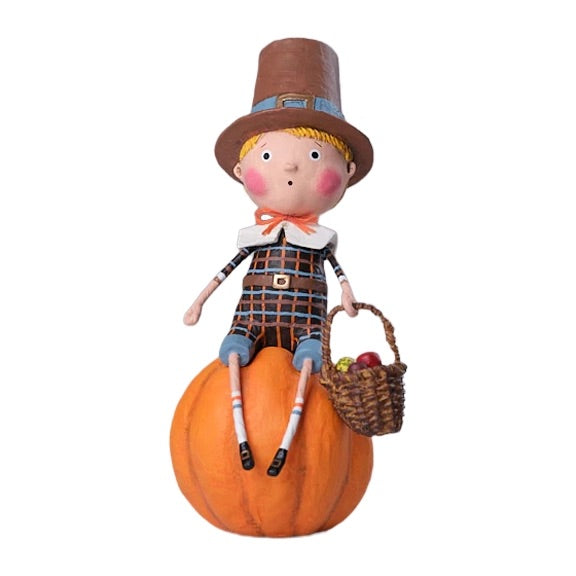 Lori Mitchell Harvest Collection: Thankful Thad Figurine sparkle-castle