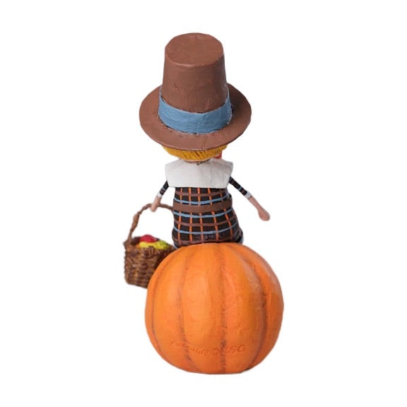 Lori Mitchell Harvest Collection: Thankful Thad Figurine sparkle-castle
