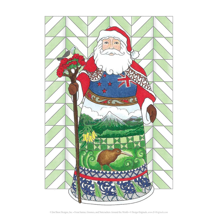 Jim Shore Heartwood Creek: Santas, Gnomes, And Nutcrackers Around The World Coloring Book sparkle-castle