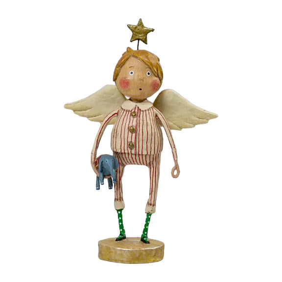 Lori Mitchell Christmas Collection: Brayden Angel Figurine sparkle-castle