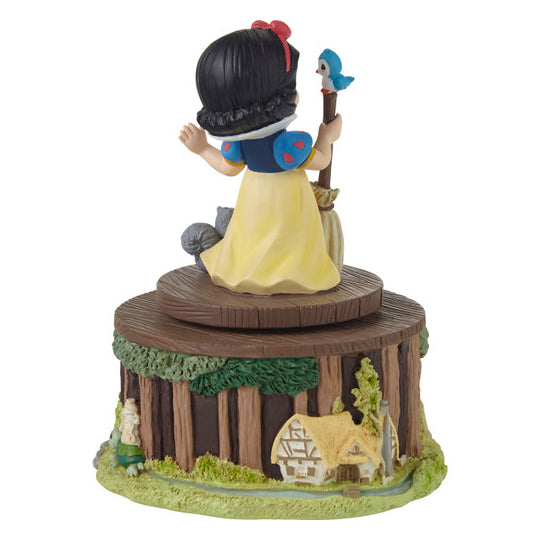 Precious Moments Disney Showcase: Snow White and Forest Friends Rotating Musical Figurine sparkle-castle