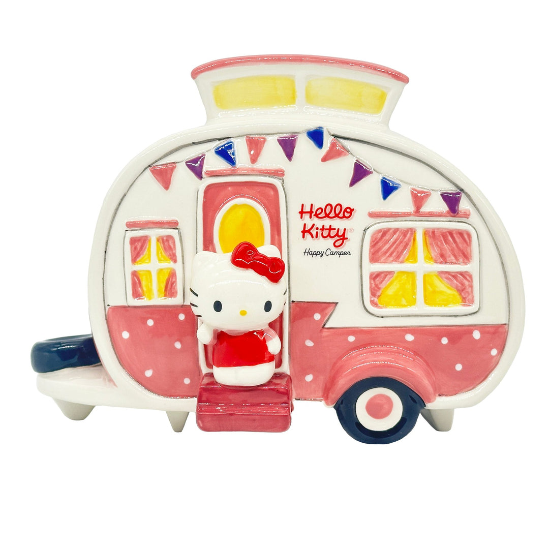 Blue Sky Clayworks: Hello Kitty Retro Camper Cookie Jar sparkle-castle