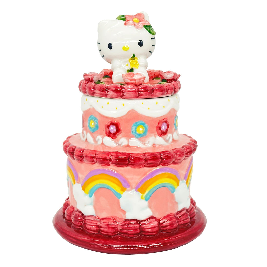 Blue Sky Clayworks: Hello Kitty Cake Cookie Jar sparkle-castle