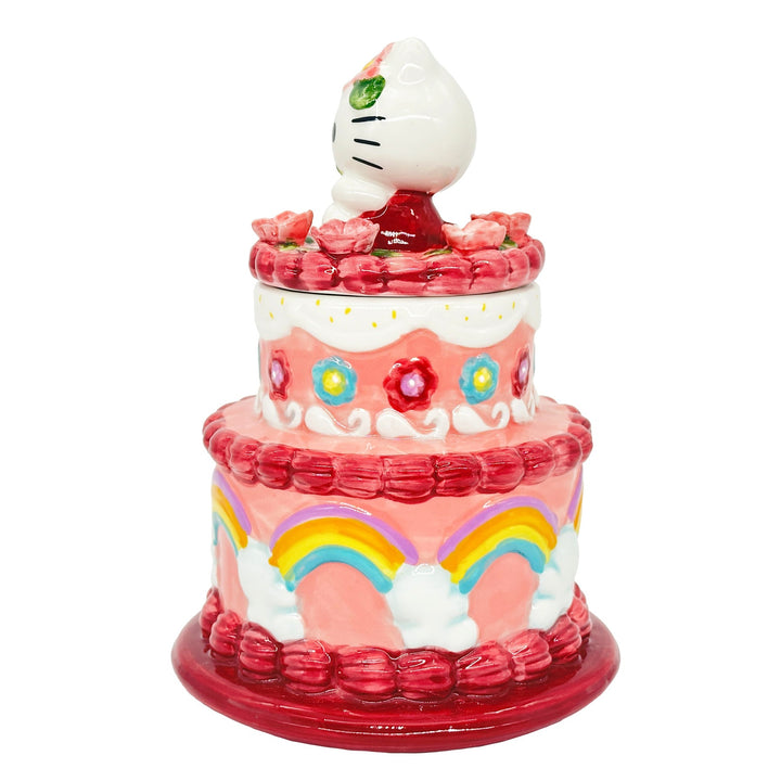 Blue Sky Clayworks: Hello Kitty Cake Cookie Jar sparkle-castle