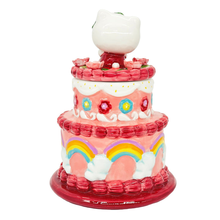 Blue Sky Clayworks: Hello Kitty Cake Cookie Jar sparkle-castle