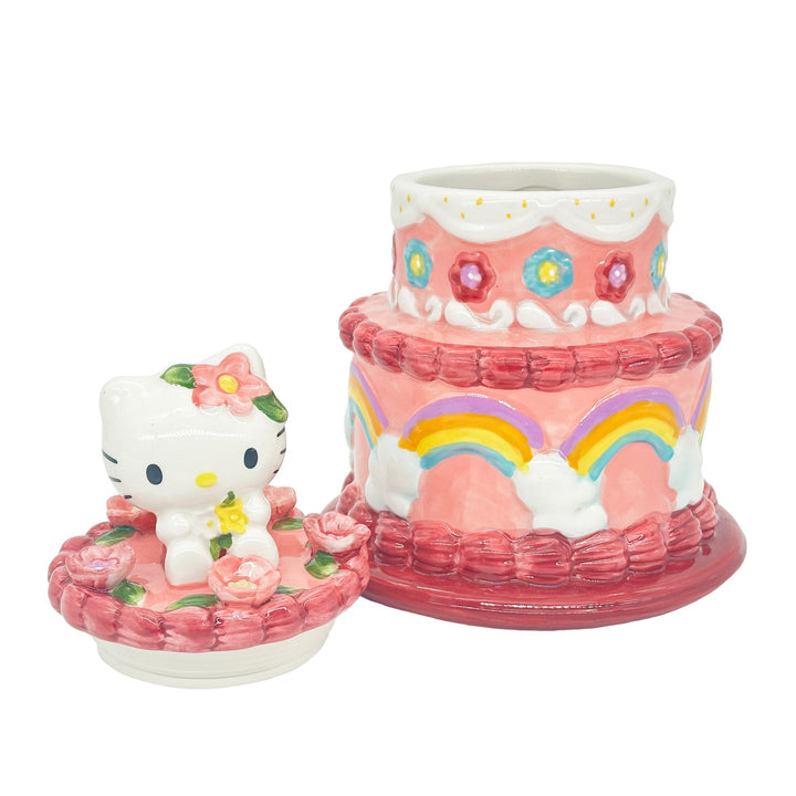 Blue Sky Clayworks: Hello Kitty Cake Cookie Jar sparkle-castle