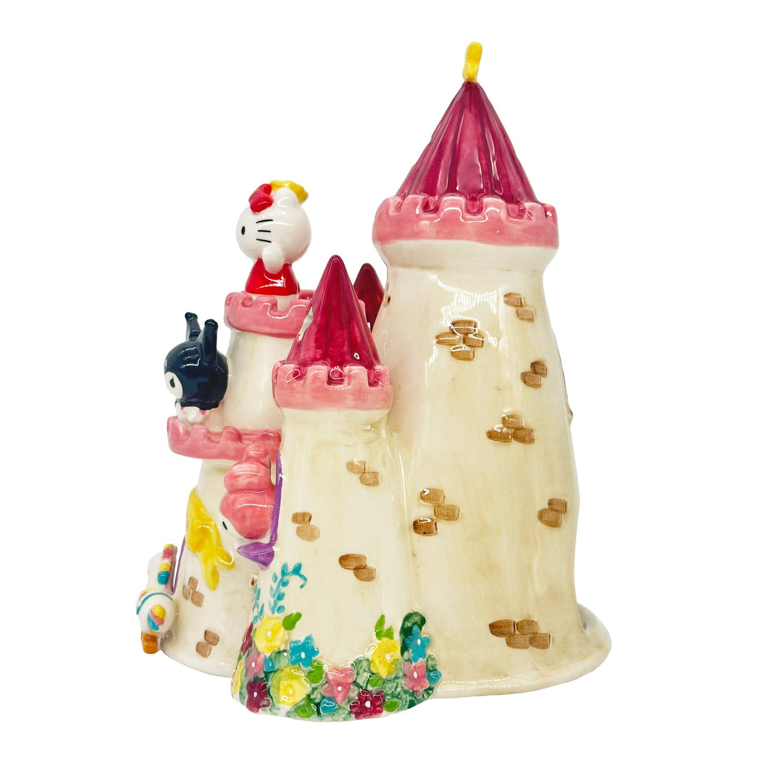 Blue Sky Clayworks: Hello Kitty and Friends Castle Candle House sparkle-castle