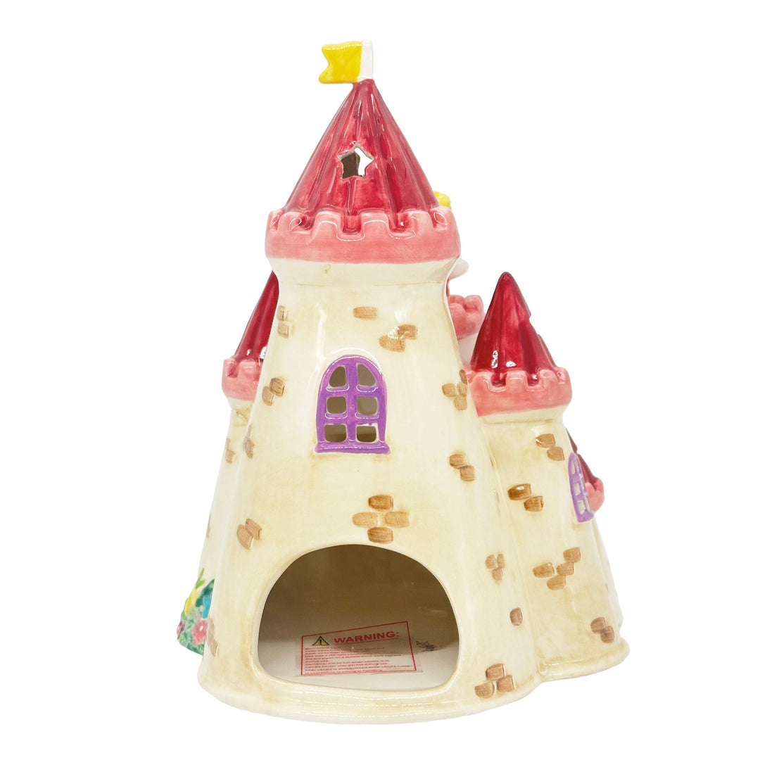 Blue Sky Clayworks: Hello Kitty and Friends Castle Candle House sparkle-castle