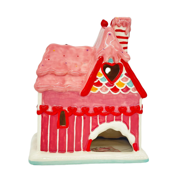 Blue Sky Clayworks: Hello Kitty and Friends Birthday Bakery Candle House sparkle-castle