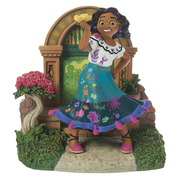 Precious Moments Disney Showcase: Mirabel With Butterfly LED Figurine sparkle-castle
