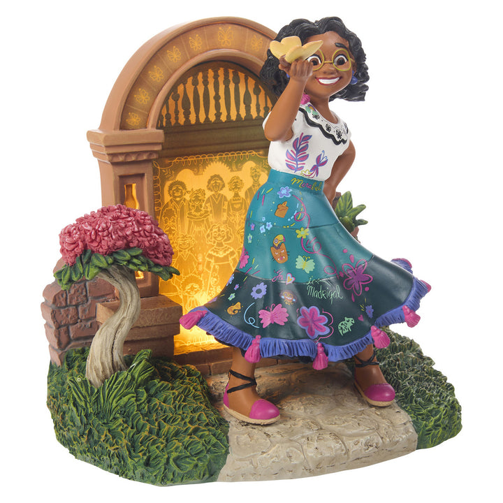 Precious Moments Disney Showcase: Mirabel With Butterfly LED Figurine sparkle-castle