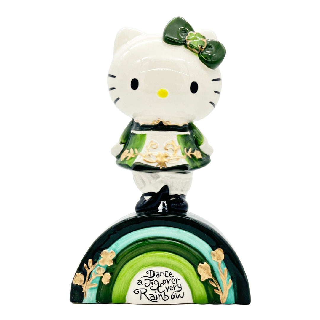 Blue Sky Clayworks: Hello Kitty Irish Dancer Figurine sparkle-castle