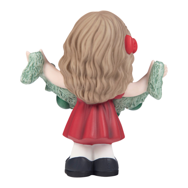Precious Moments: Girl With Dated 2025 Ornament Strand Figurine sparkle-castle