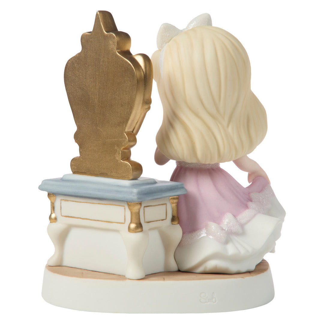 Precious Moments Disney Showcase: Cinderella with Mirror Figurine sparkle-castle