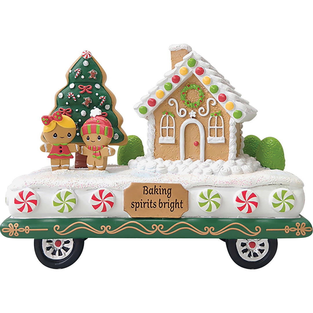 Precious Moments: Santa Parade Sweet Float Figurine, 6th in Series