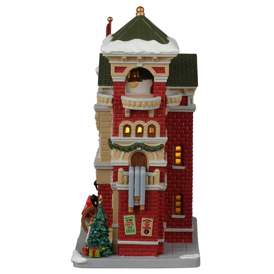 Lemax Caddington Village: Union Fire Co. sparkle-castle