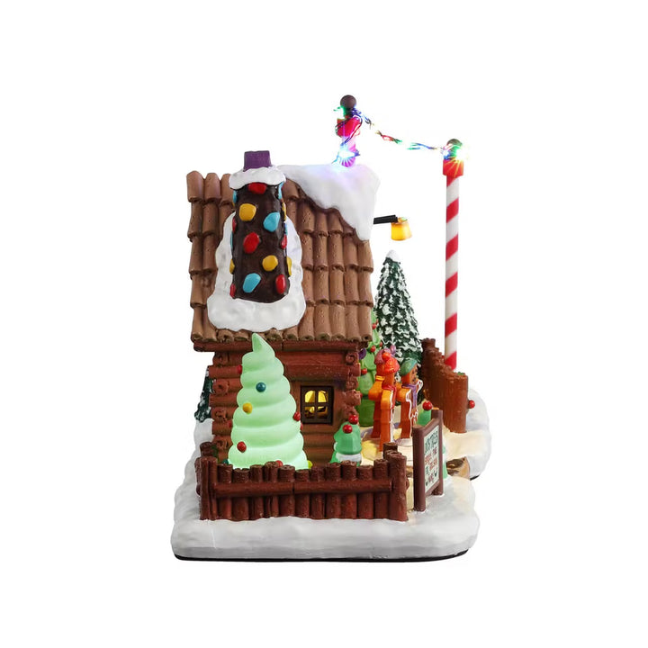 Lemax Sugar 'N Spice Village: Lou's Tree Farm sparkle-castle