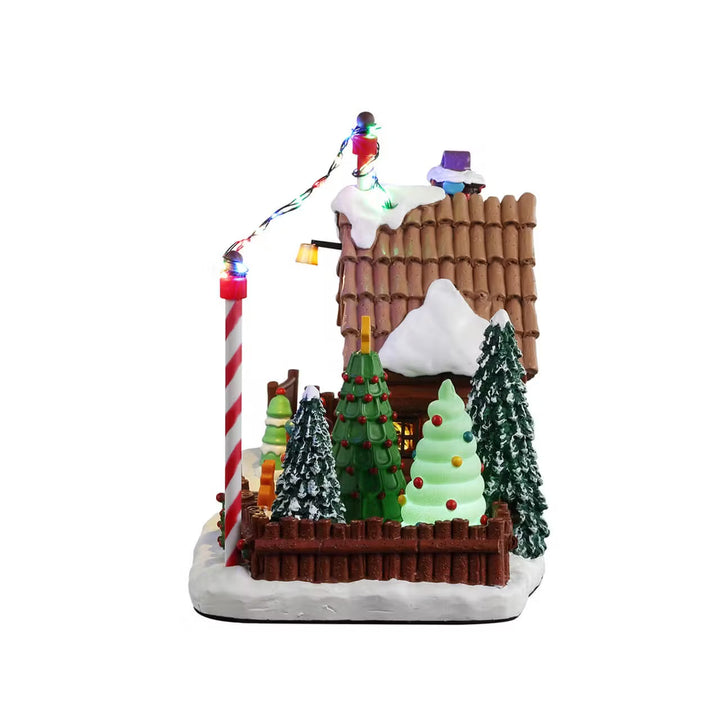 Lemax Sugar 'N Spice Village: Lou's Tree Farm sparkle-castle
