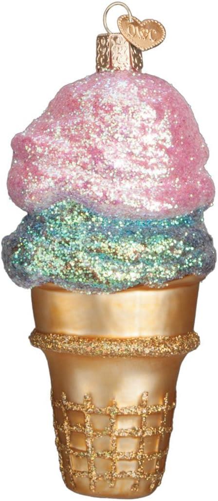 Old World Christmas Double Dip Ornament sparkle-castle