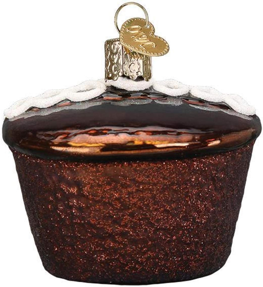 Old World Christmas Hostess Cupcake Ornament sparkle-castle