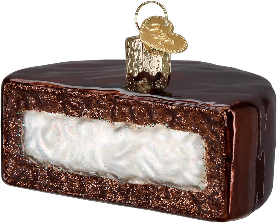 Old World Christmas Hostess Ding Dong Ornament sparkle-castle
