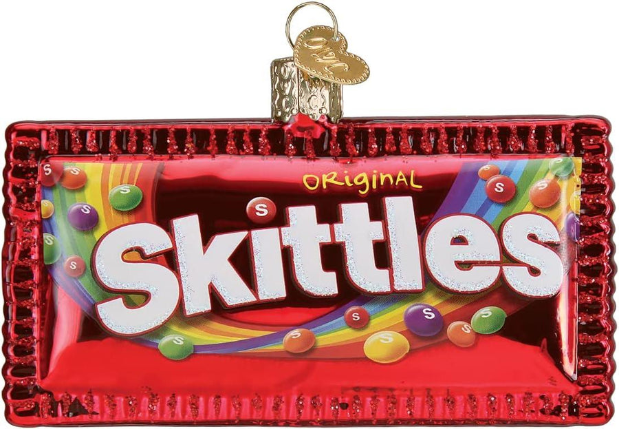 Old World Christmas Skittles Ornament sparkle-castle